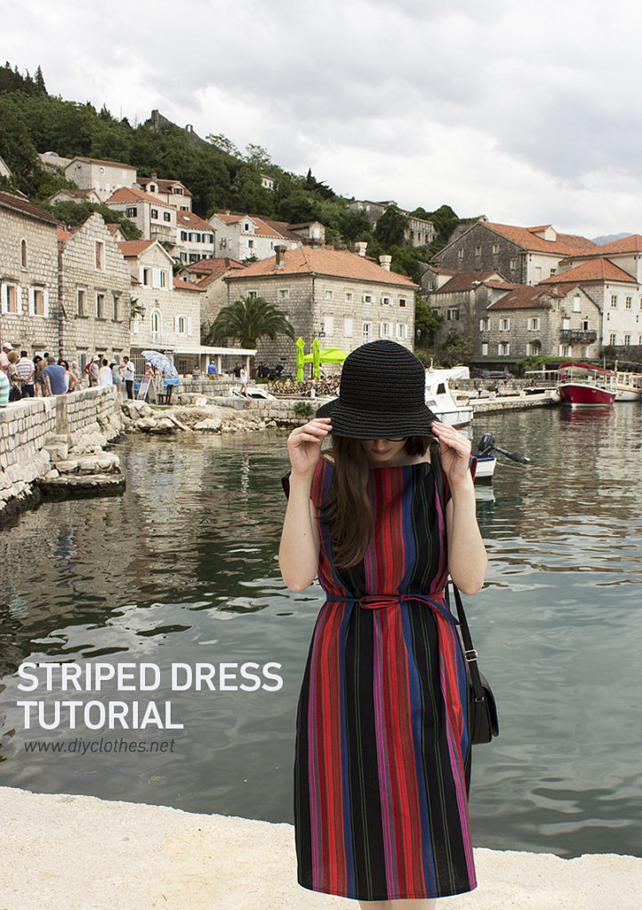 Striped Dress Tutorial pinn1