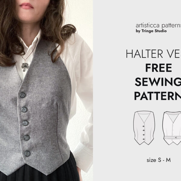 Halter Vest – Free Sewing Pattern