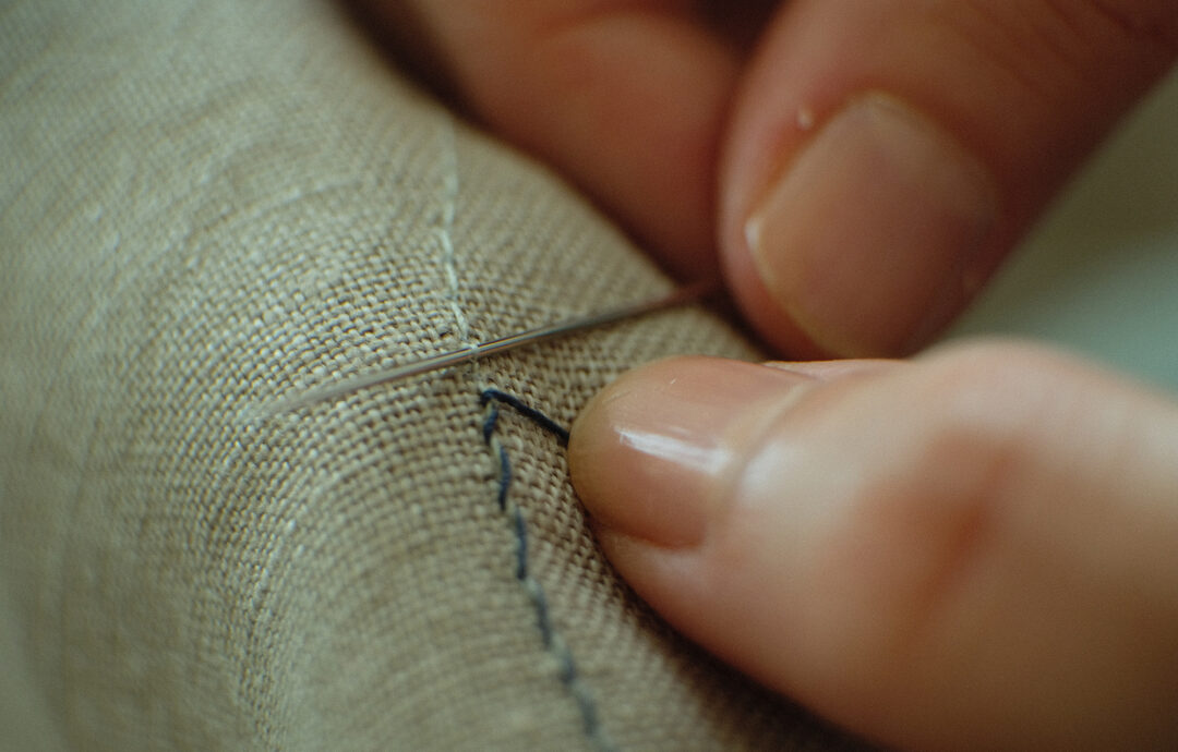 How to do a Whipped Running Stitch on Your Garments
